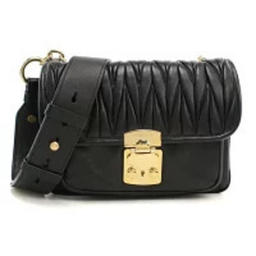 Miu Miu Matelasse Black
